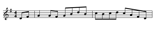 Margot Jackson - staff notation