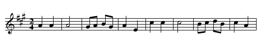 Marguerite [ok] - staff notation