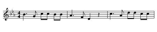 Marianina - staff notation