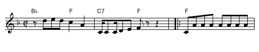 Marianne - staff notation