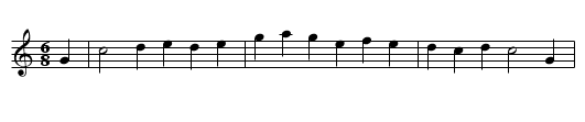 Marianne - staff notation