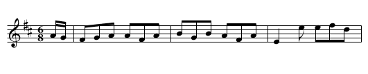 Maria's Frolic - staff notation