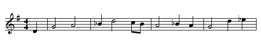 Mariens Lob - staff notation