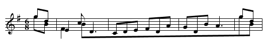 Marino Waltz - staff notation