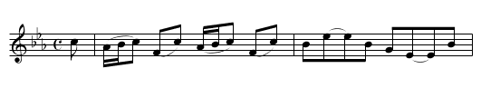 Marion Dunn, a Reel - staff notation