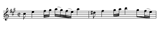 Mark Anthony. WCD3/6.107 - staff notation