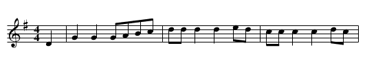 Marmalade Polka - staff notation