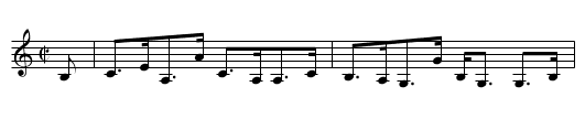 Marnoch's - staff notation