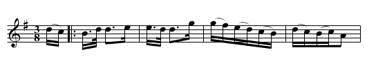 Marquis de la Romana's Waltz - staff notation