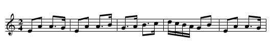 Marquis of Huntley's reel - staff notation