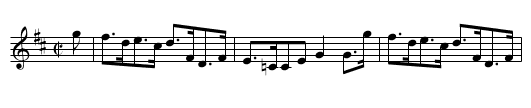 Marquis of Lorne [2] - staff notation