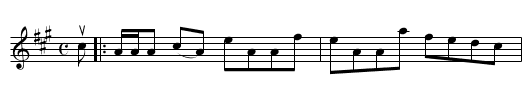 MARQUIS OF TULLYBARDINE - staff notation