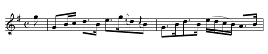 Marr Hills Strathspey - staff notation