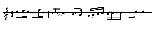 Marsch efter Byss-Kalle (nr 4) - staff notation