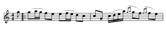 Marsch efter Jakob Adolf Hägg - staff notation