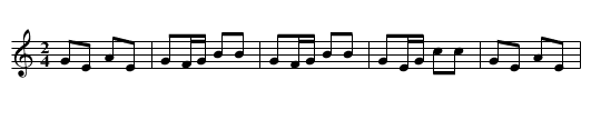 Marschierpolka - staff notation