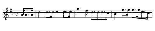 MARSELLOES HYMN - staff notation