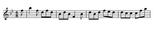 MARSHALL SETT (tune 2) - staff notation