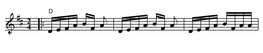 Martha Campbell's - staff notation