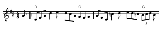 Martin Hayes' Jig - staff notation