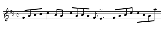 Martin McMahon's - staff notation