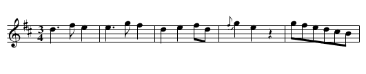 Martini's Favorite Minuet (duett II) - staff notation