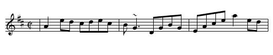 Mary Bergin's - staff notation