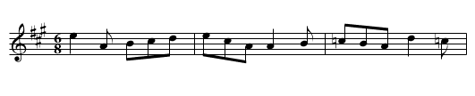 Mary, do it again - staff notation