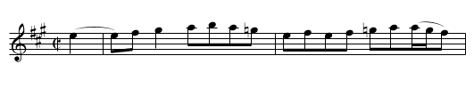 Mary Marshall - staff notation