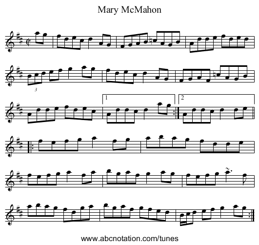 Mary McMahon - staff notation