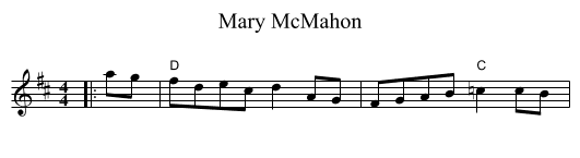 Mary McMahon - staff notation