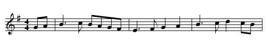 Mary Morison - staff notation