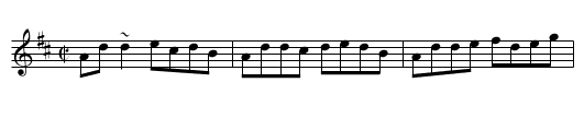 Mary o' the Wisp [1] - staff notation