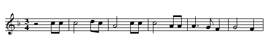 Mary on the Wild Moor (Wind blew across - staff notation
