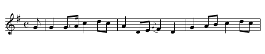 Mary O'Sullivan - staff notation