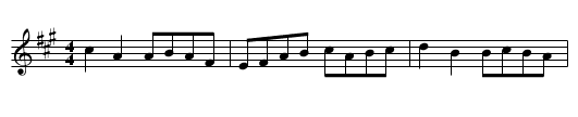 Mason's Apron, The - staff notation