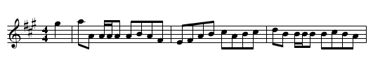 Mason's Apron, The - staff notation