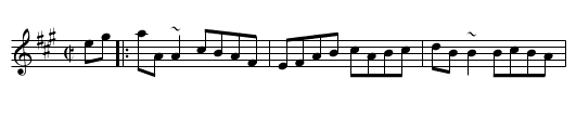 Mason's Apron - staff notation