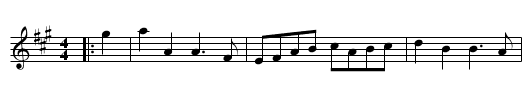 Mason's Apron - staff notation