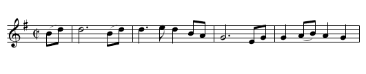 Mason's March - staff notation