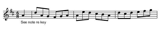 Masons(?) Song  Quick Step. JMP.041 - staff notation
