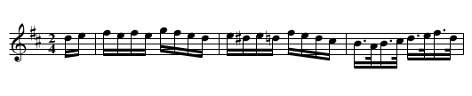 MASSASOIT SETT (tune 2) - staff notation