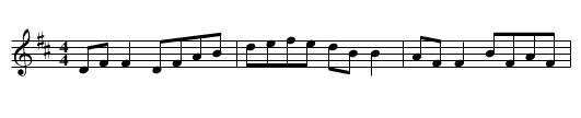 Master McDermott's Reel - staff notation