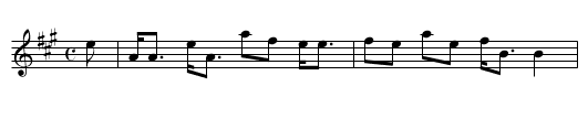 Master Reginald Macdonald - staff notation