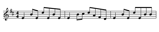 Master's Drowsy Maggie, The  - staff notation