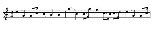 Masurka Nr. 17 - staff notation