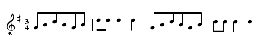 Masurka - staff notation