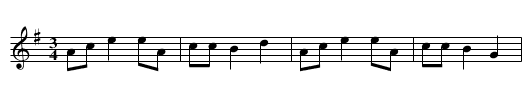 Masz calowac pocalujze - staff notation