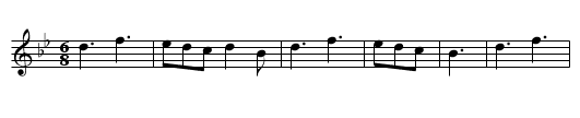 Matelote - staff notation