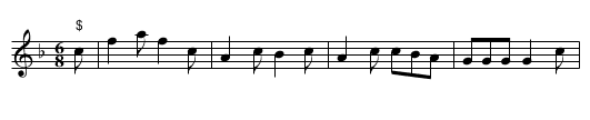 Matilda (La). CJF.087 - staff notation